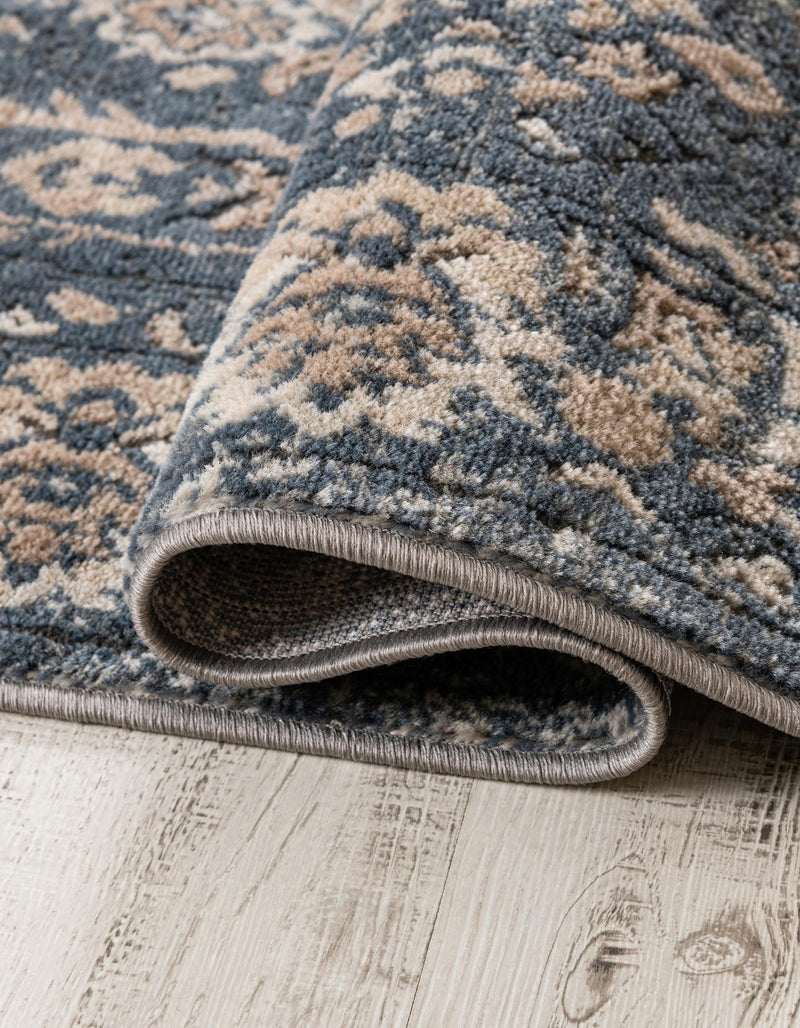 Cascade Range Collection Area Rug -  Shasta (Blue) Runner Blue  lifestyle 39