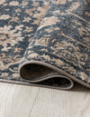 Cascade Range Collection Area Rug -  Shasta (Blue) Rectangle Blue  lifestyle 4