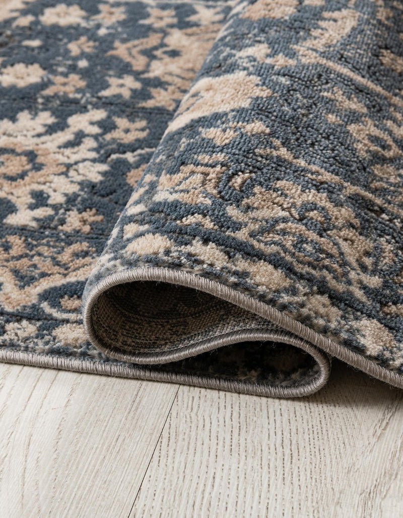 Cascade Range Collection Area Rug -  Shasta (Blue) Rectangle Blue  lifestyle 4