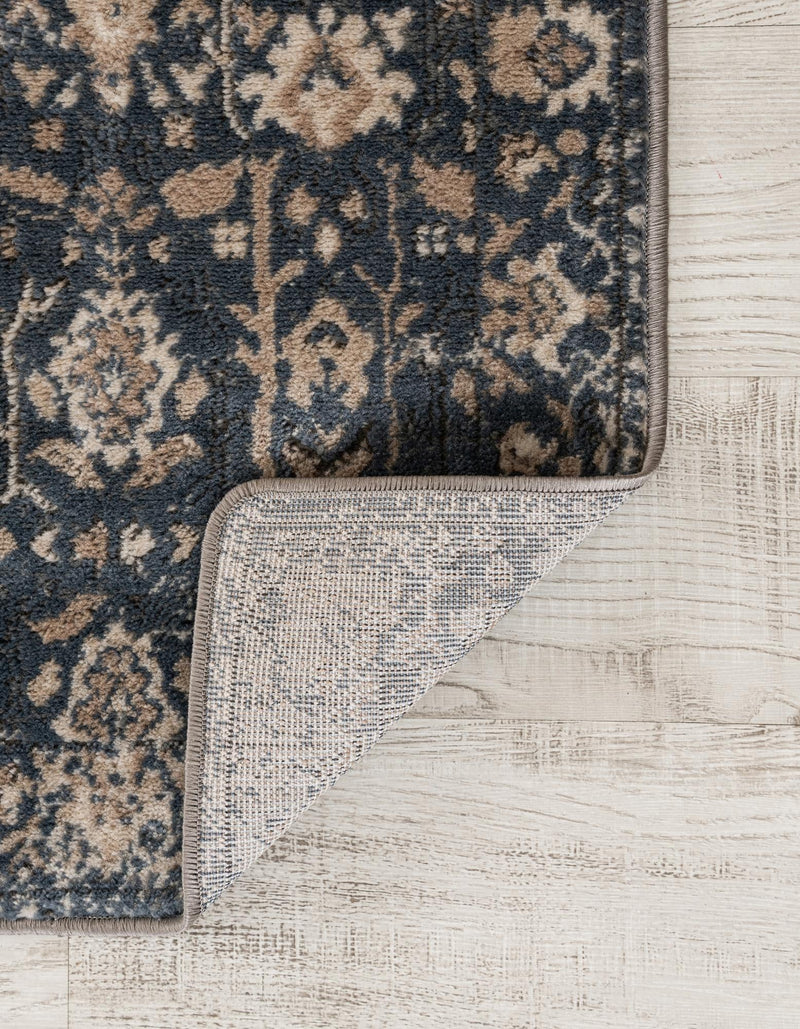 Cascade Range Collection Area Rug -  Shasta (Blue) Runner Blue  lifestyle 45
