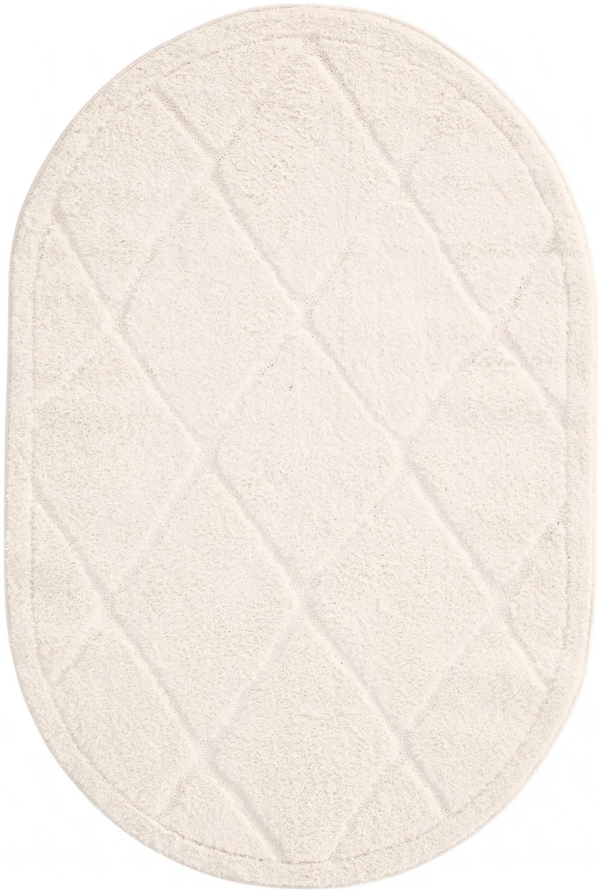 Trellis Haven Collection Area Rug - Havenwood Oval Ivory  lifestyle 139