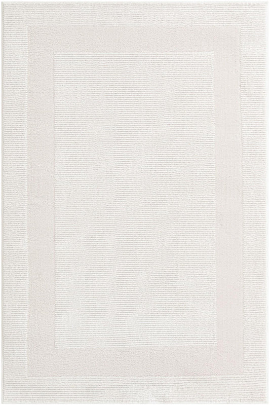 Haven Tapestry Collection Area Rug -  EmberHollow Rectangle Ivory White Main