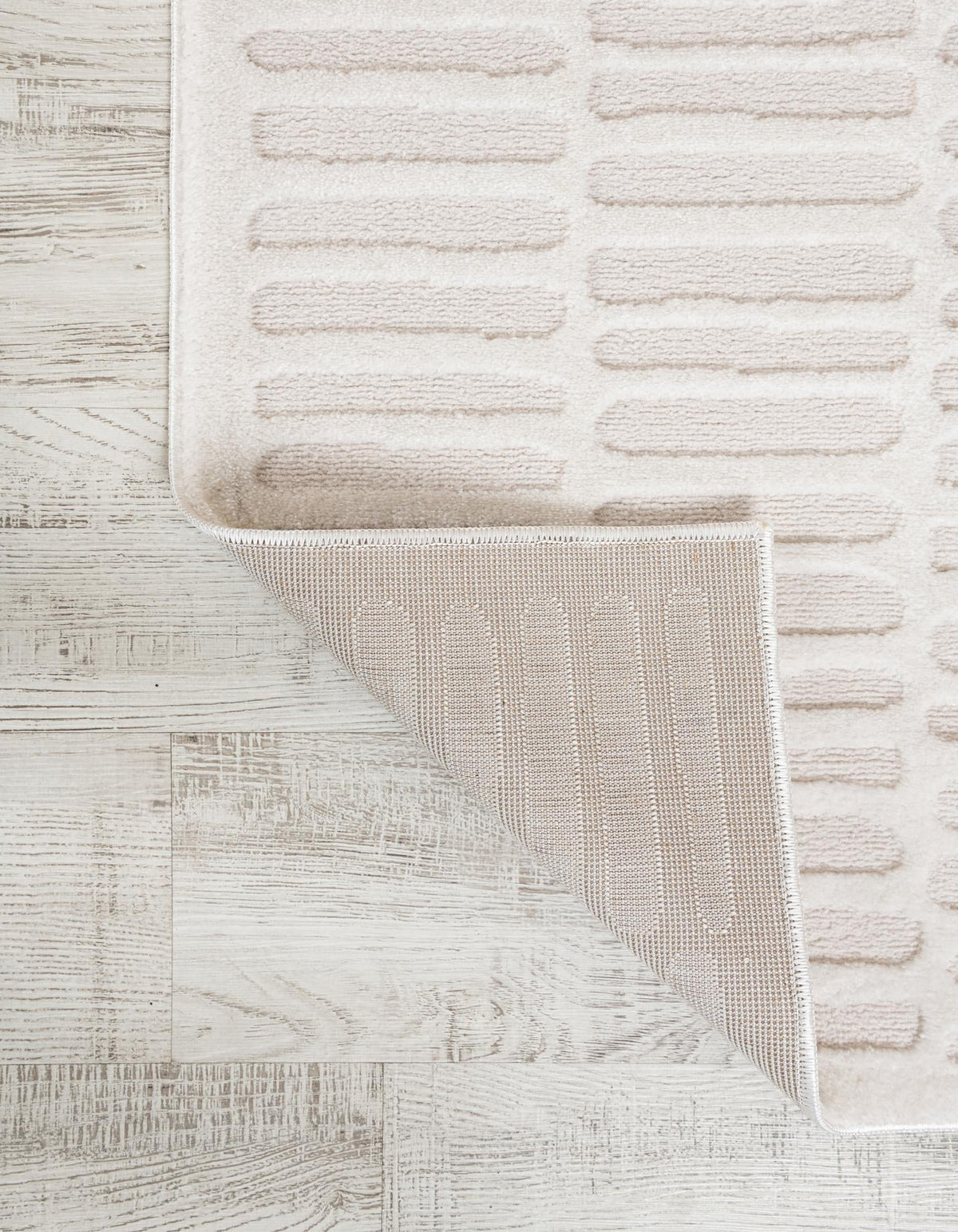 Haven Tapestry Collection Area Rug -  MistyRidge Rectangle Ivory White  lifestyle 9