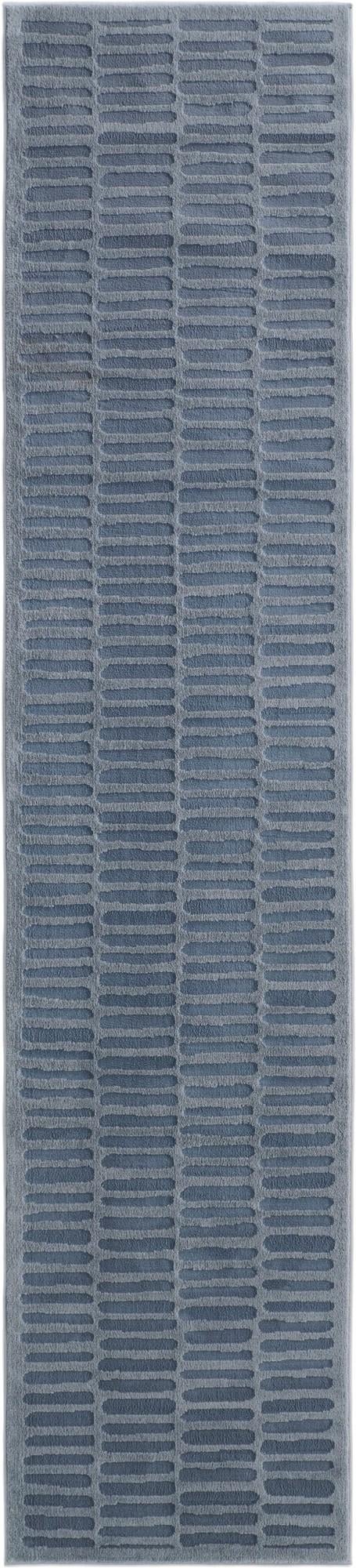 Haven Tapestry Collection Area Rug -  MistyRidge Runner Slate Blue  lifestyle 16