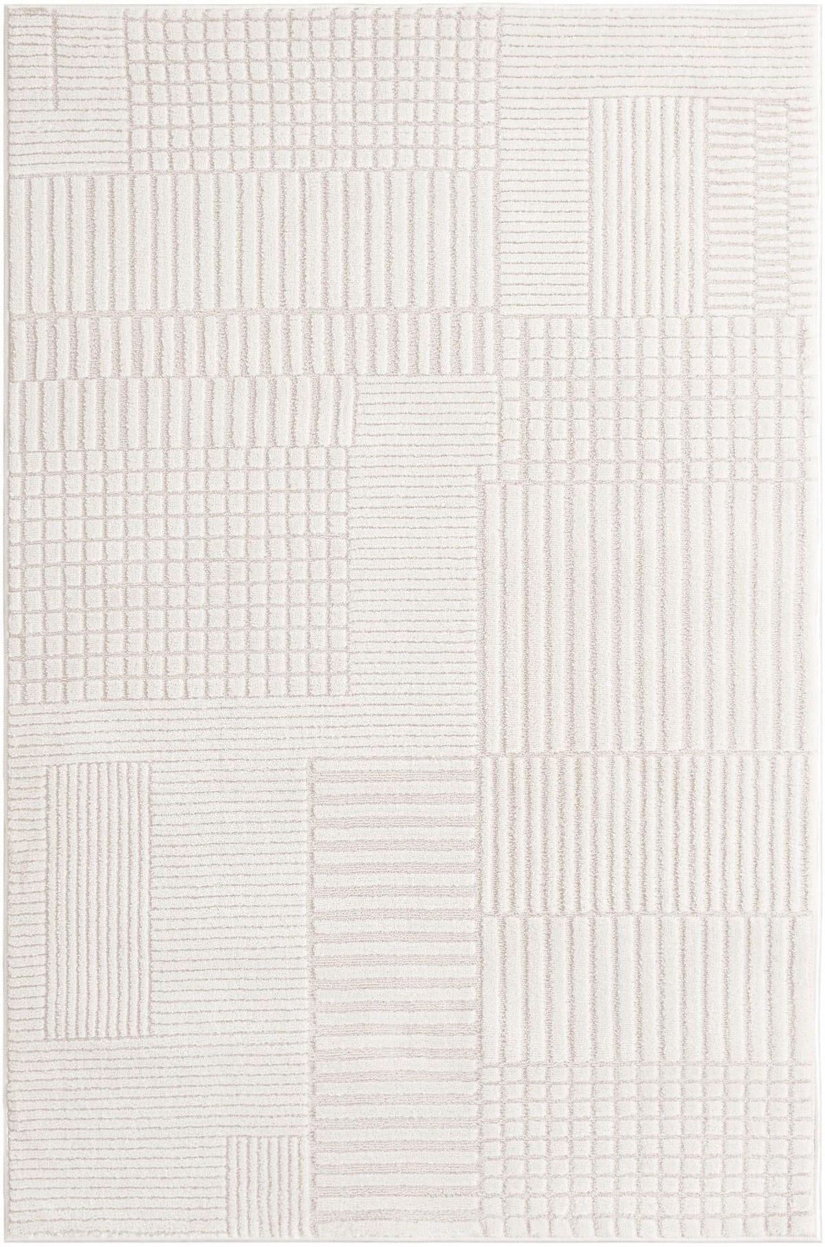 Haven Tapestry Collection Area Rug -  EnchantedGrove Rectangle Ivory White Main