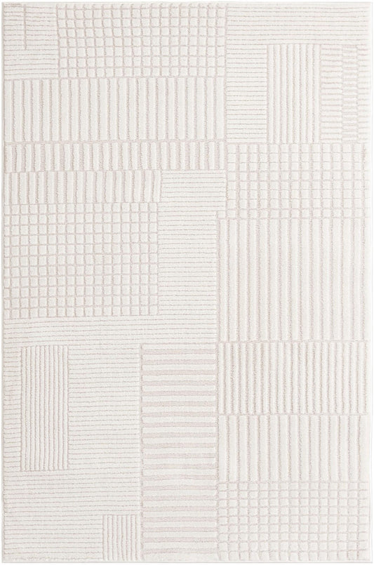 Haven Tapestry Collection Area Rug -  EnchantedGrove Rectangle Ivory White Main