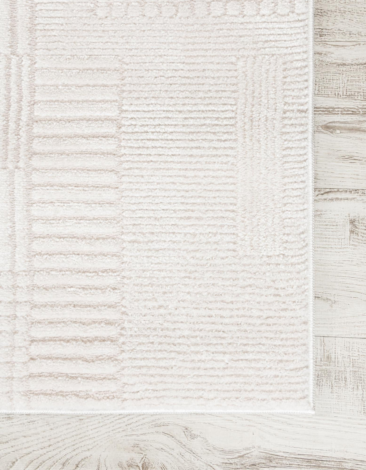 Haven Tapestry Collection Area Rug -  EnchantedGrove Runner Ivory White  lifestyle 23
