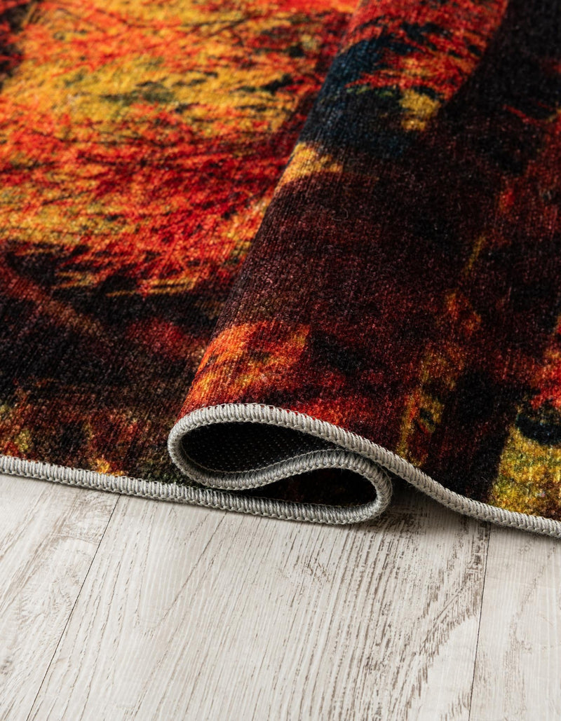 Enchanted Meadow Collection Area Rug -  DewdropGlen (Multi) Rectangle Multi  lifestyle 2