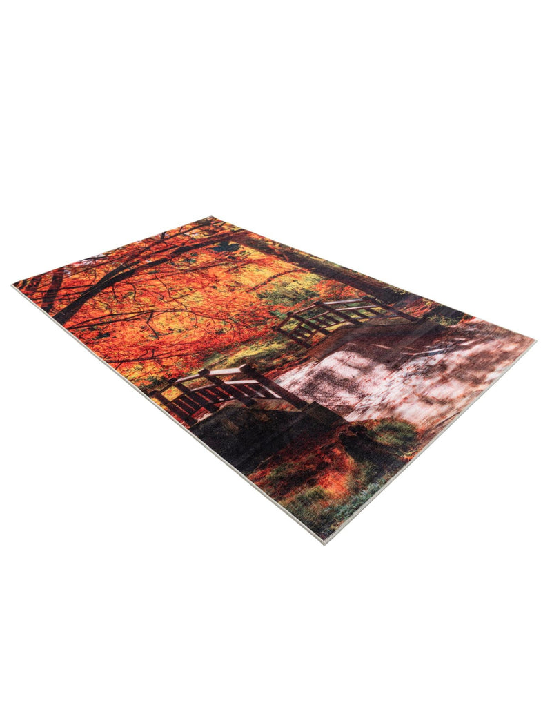 Enchanted Meadow Collection Area Rug -  DewdropGlen (Multi) Rectangle Multi  lifestyle 6