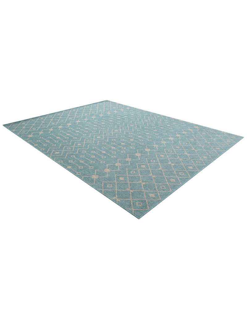 Savannah Pergola Collection Area Rug -  Pergola (Aqua) Rectangle Aqua  lifestyle 3