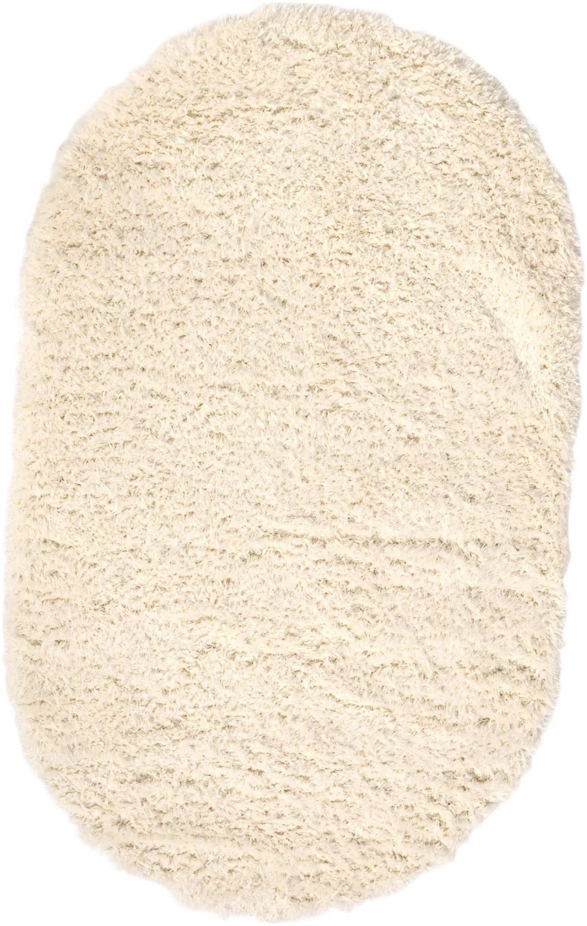 Eternal Plush Oasis Collection Area Rug -  Tranquility (Pearl) Oval Pearl  lifestyle 37