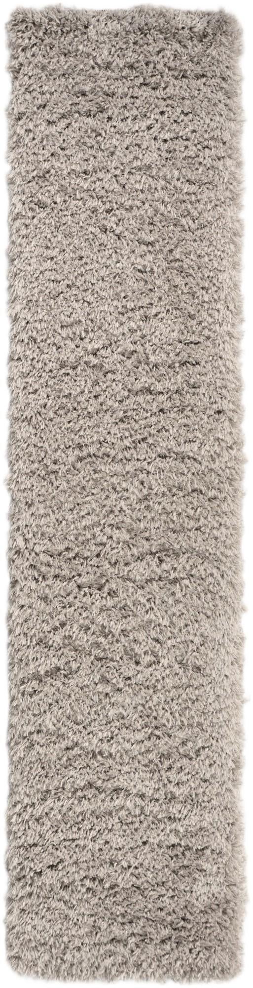 Eternal Plush Oasis Collection Area Rug -  Tranquility (Ash) Runner Ash Gray  lifestyle 42