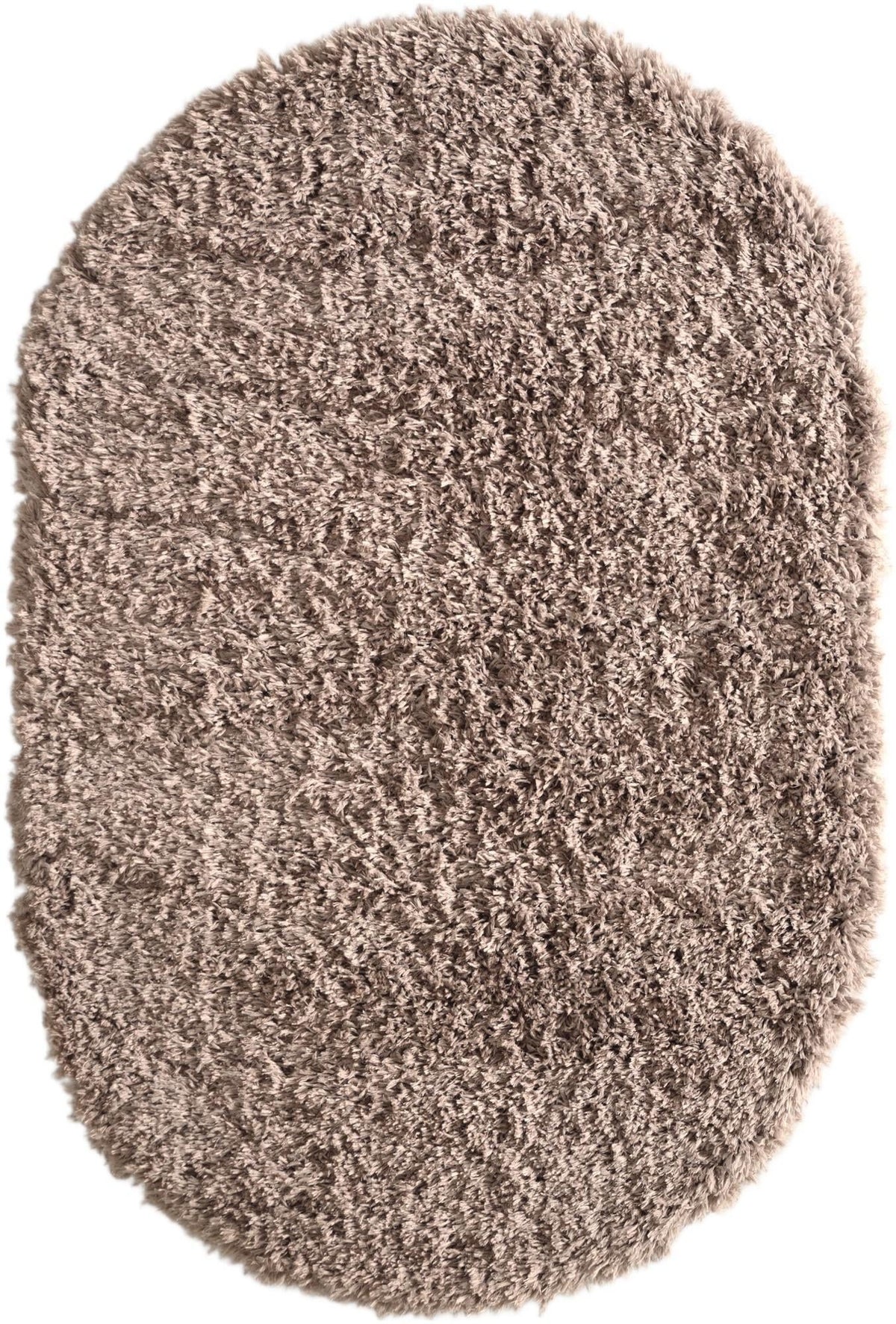 Eternal Plush Oasis Collection Area Rug -  Tranquility (Khaki) Oval Khaki  lifestyle 50