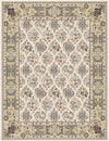 Persian Elegance Collection Area Rug -  Yazd Rectangle Beige and Ivory  lifestyle 8