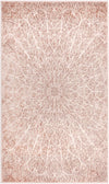Riviera Elegance Collection Area Rug -  Eze Rectangle Rose Pink and Ivory  lifestyle 4
