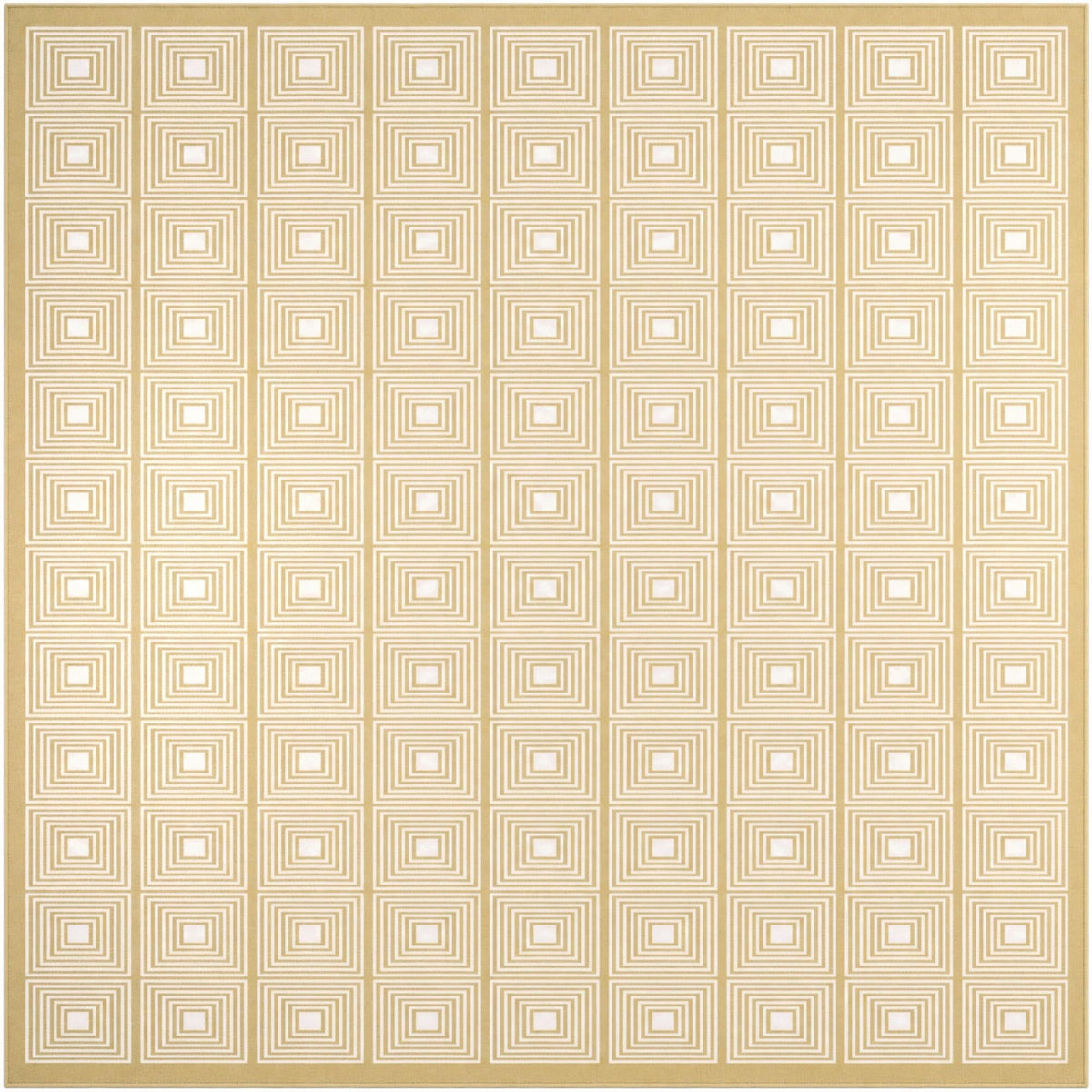 Aravalli Collection Area Rug -  Jaipur Square Yellow  lifestyle 165