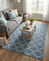 Savannah Pergola Collection Area Rug - Arbor (Navy Blue) Rectangle Navy Blue  lifestyle 27