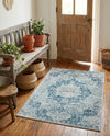 Coastal Haven Collection Area Rug - Seabreeze (Navy Blue) Rectangle Navy Blue  lifestyle 8