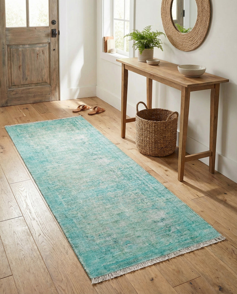 Bazaar Chic Collection Area Rug -  Taza Runner Turquoise  lifestyle 42