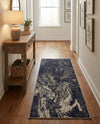 Autumnal Tapestry Collection Area Rug -  Slateville Runner Gray  lifestyle 44