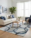 Santa Fe Trails Collection Area Rug -  Taos Rectangle Ivory  lifestyle 13
