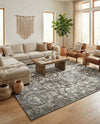 Horizon Collection Area Rug -  Zenith Rectangle Gray  lifestyle 58