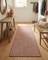 Urban Terrace Collection Area Rug -  Astoria (Rust Red) Runner Rust Red  lifestyle 34
