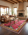 Sedona Vista Collection Area Rug -  Nolina Rectangle Pink  lifestyle 16