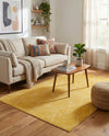 Trellis Mosaic Collection Area Rug - Arborville (Yellow) Rectangle Yellow  lifestyle 22
