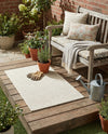 Seaside Serenity Collection Area Rug - Marina Rectangle Ivory  lifestyle 36