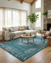 Copenhagen Comfort Collection Area Rug -  Helsingør Rectangle Blue  lifestyle 11