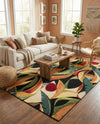 Seaside Blooms Collection Area Rug -  Tivoli Rectangle Multi  lifestyle 16