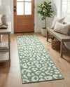 Savannah Escape Collection Area Rug -  Amazon (Green Blue) Runner Green Blue  lifestyle 26