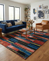 Urban Terrace Collection Area Rug -  Courtyard Rectangle Multi  lifestyle 11