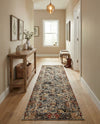 Neptune Elegance Collection Area Rug -  Galatea (Blue) Runner Blue  lifestyle 53