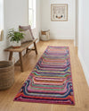 Chromatic Oasis Collection Area Rug -  Dapple Runner Multi  lifestyle 43