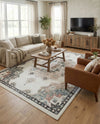 Beverly Grove Collection Area Rug - Melrose (Ivory) Rectangle Ivory  lifestyle 15