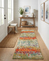 Urban Terrace Collection Area Rug -  Terrace Runner Multi  lifestyle 54