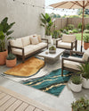 Urban Terrace Collection Area Rug -  Pavilion Rectangle Multi  lifestyle 12
