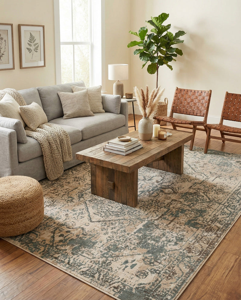 Gobi Sands Collection Area Rug -  Turpan Rectangle Multi  lifestyle 18