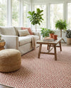 Urban Oasis Rugs Collection Area Rug -  Rooftop (Rust Red) Rectangle Rust Red  lifestyle 4