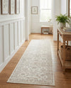 Savannah Elegance Collection Area Rug - Augusta (Ivory) Runner Ivory  lifestyle 47