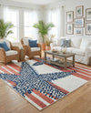 Caribbean Terrace Collection Area Rug -  Curacao Square Ivory  lifestyle 32