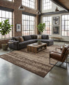 Studio Haven Collection Area Rug -  Gallery (Brown) Rectangle Brown  lifestyle 32