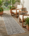 Urban Oasis Rugs Collection Area Rug -  Terrace (Black) Runner Black  lifestyle 68
