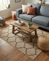 Sahara Sands Collection Area Rug -  Dahshur Rectangle Natural  lifestyle 21