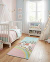 Wonder Tykes Collection Area Rug -  Carnival Runner Multi  lifestyle 35