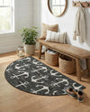 Seaside Haven Rugs Collection Area Rug - Sapphire (Charcoal) Hearth Charcoal  lifestyle 37