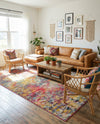 Colorburst Oasis Collection Area Rug -  Azura Rectangle Multi  lifestyle 10