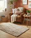 Sahara Berber Wool Collection Area Rug - Marrakesh Rectangle Camel Brown  lifestyle 14